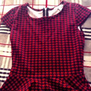 Delia's Cute Red and Black Top